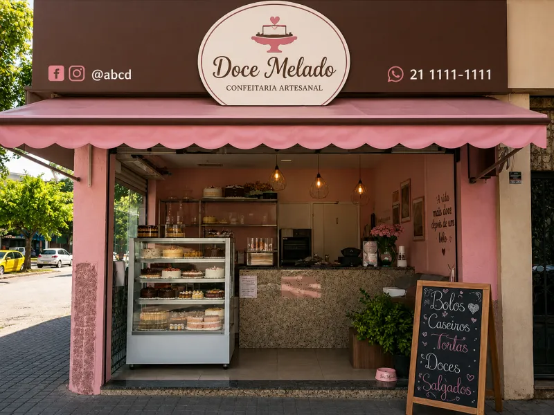 confeitaria artesanal em Nilópolis (imagem ilustrativa)