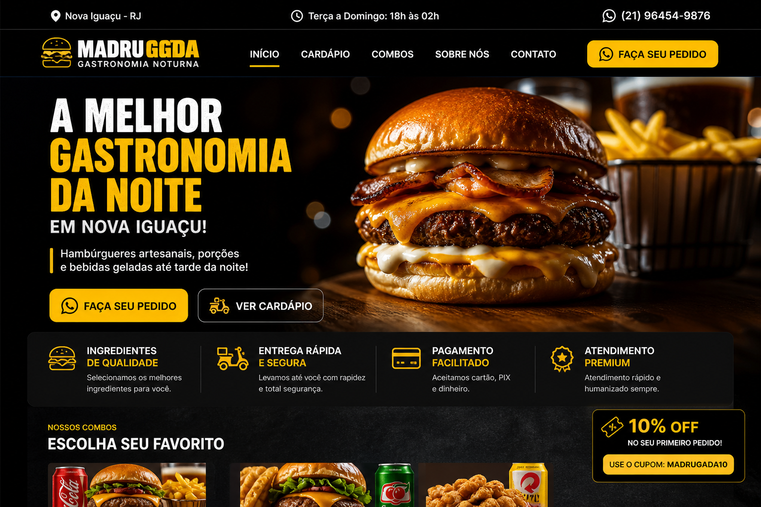 criação de sites para pequenos negócios em Nova Iguaçu (imagem ilustrativa)