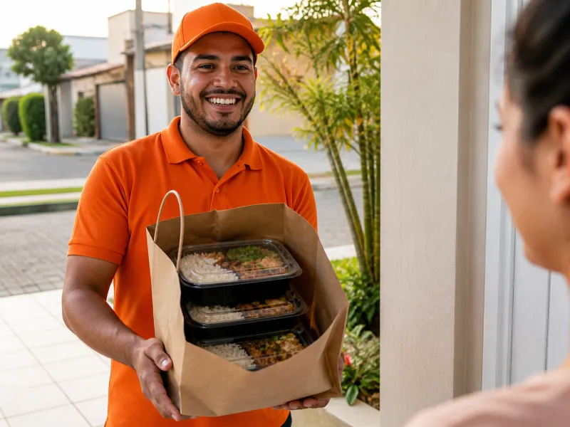 marmitaria com delivery em Nilópolis (imagem ilustrativa)