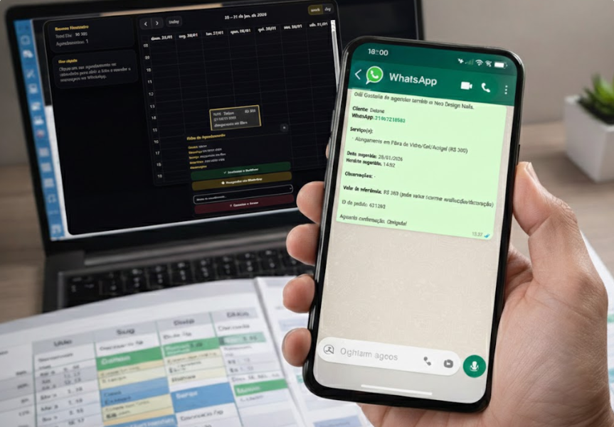 Tela do painel do sistema DaiSystems